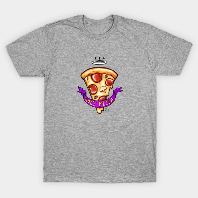 Holy Holy Pizza T-Shirt by clare_jiyeon